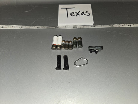 1/6 Scale Modern Era Ammunition and Accessories Lot - Texas