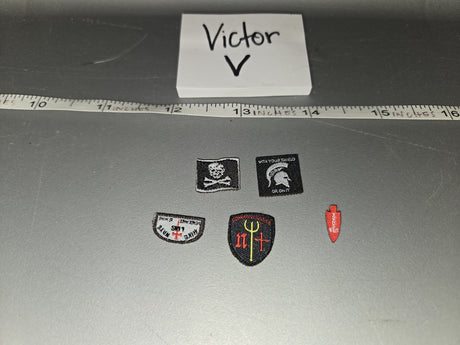1/6 Scale Modern Era Military Patches Set - Victor V
