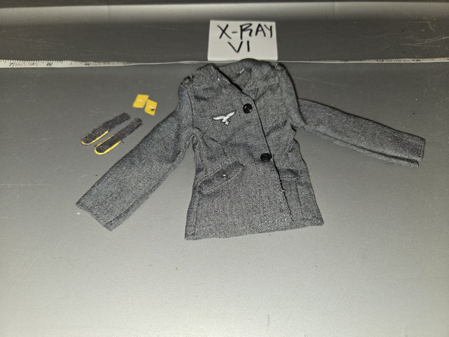 1/6 Scale WWII German Luftwaffe Tunic with Shoulder Boards and Insignia - X-RAY V1