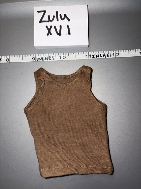 1/6 Scale WWII US Brown Tank Top