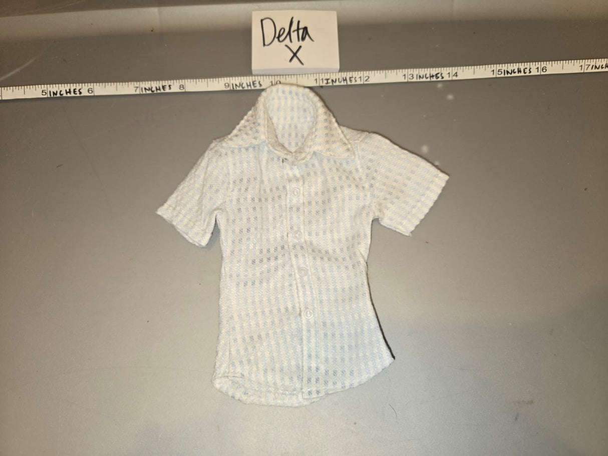 1/6 Scale Modern Era Civilian Short Sleeve Button Up Shirt - Delta X