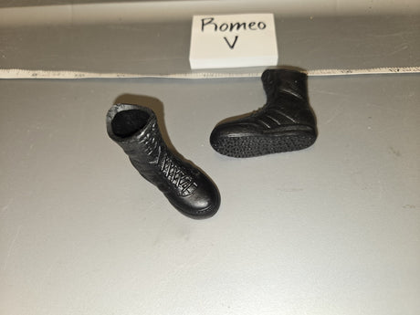 1/6 Scale Modern Military Tactical Lace-Up Combat Boots - Romeo V