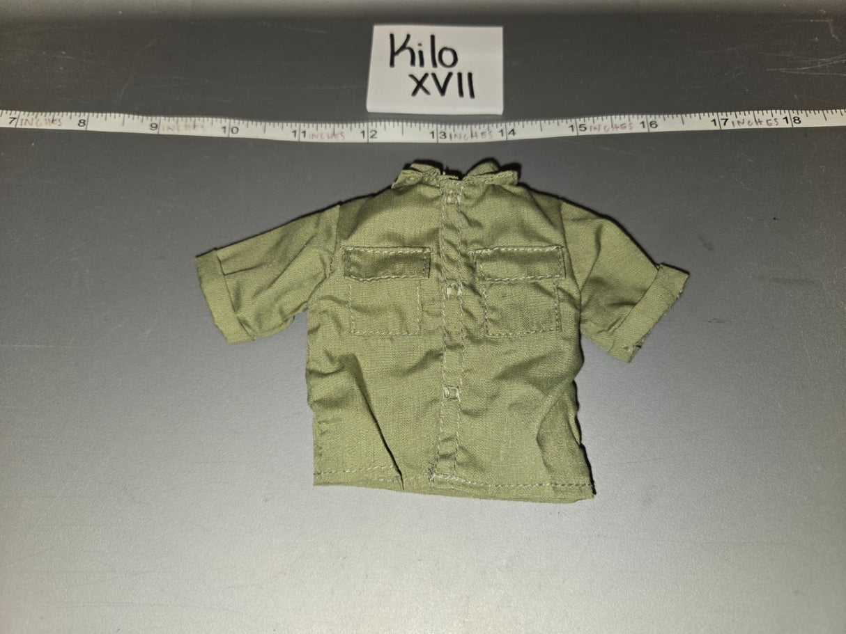 1/6 Scale Vietnam Era US Olive Drab Shirt - Kilo XVII
