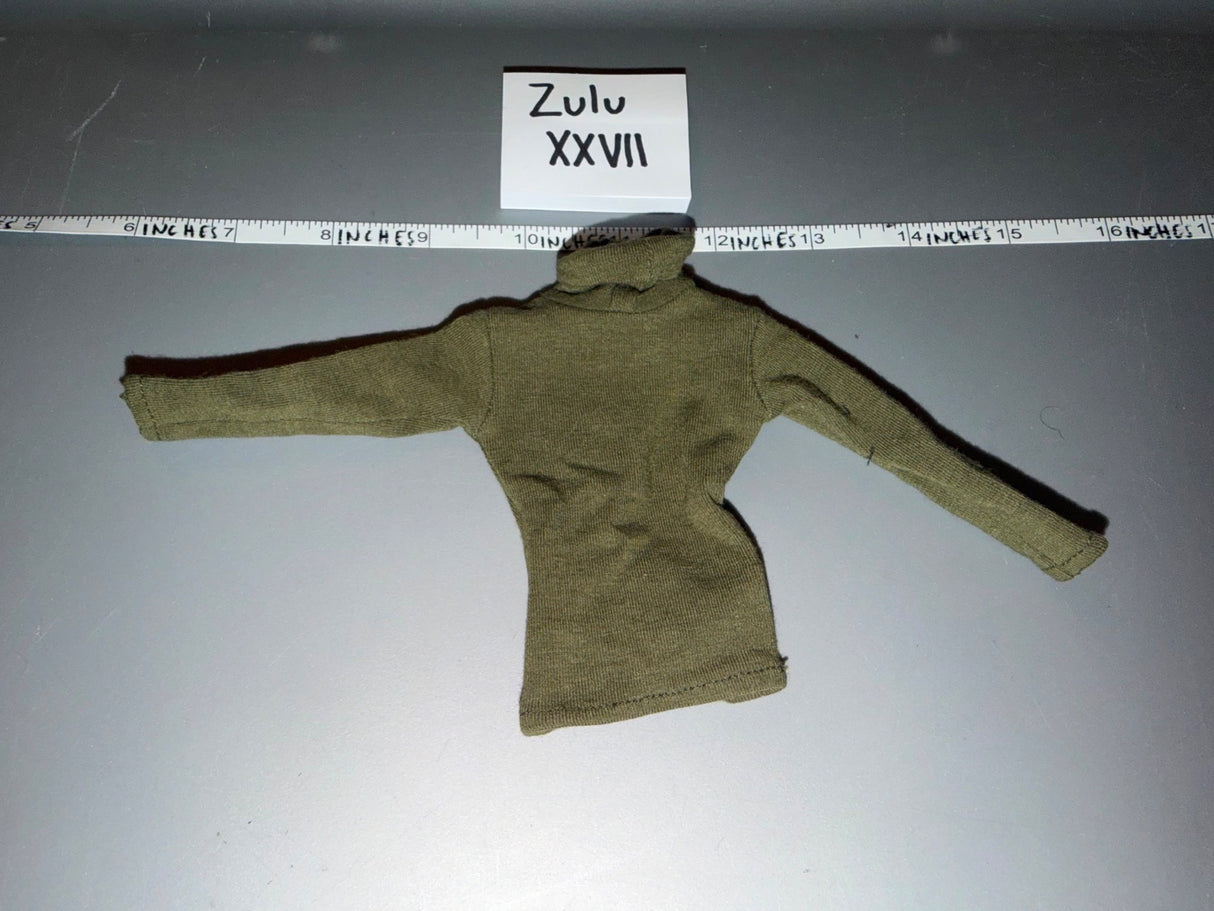 1/6 Scale Modern Era Olive Drab Turtleneck Sweater