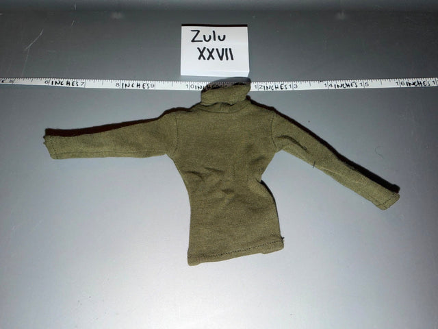 1/6 Scale Modern Era Olive Drab Turtleneck Sweater