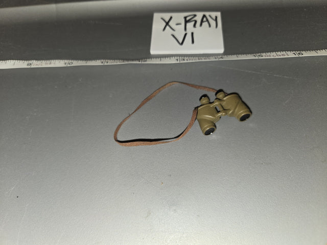 1/6 Scale WWII US Military Binoculars with Strap - X-Ray V1