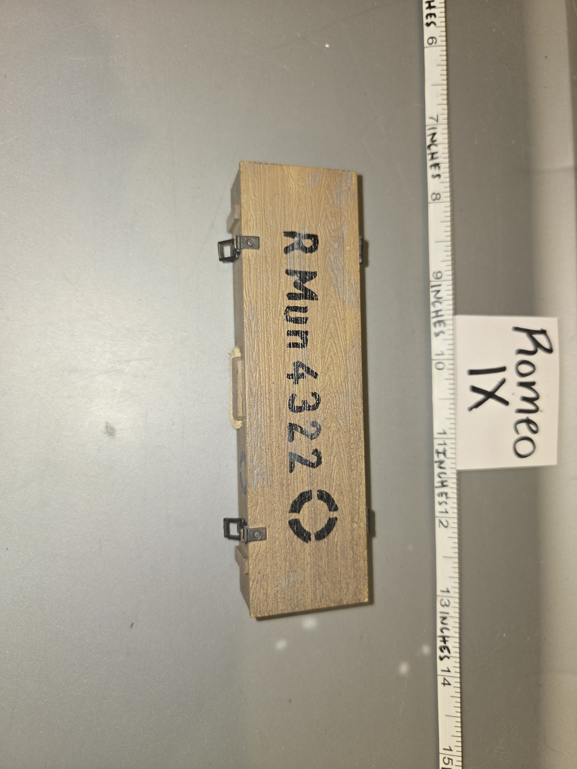 1/6 Scale WWII German Panzerschreck Ammunition Crate - Romeo IX