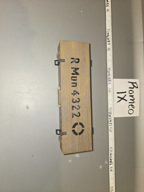 1/6 Scale WWII German Panzerschreck Ammunition Crate - Romeo IX