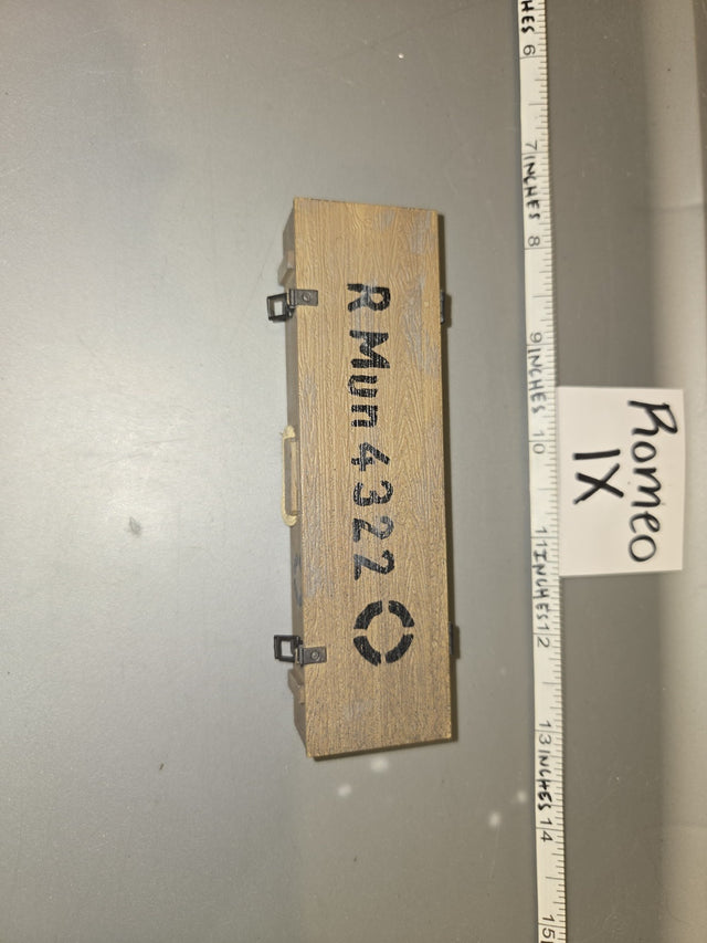 1/6 Scale WWII German Panzerschreck Ammunition Crate - Romeo IX