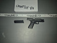 1/6 Scale Modern Era Pistol with Suppressor and Magazine