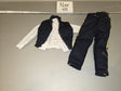 1/6 Scale Michael Jackson Black Jacket and Pants Outfit - Nov VII