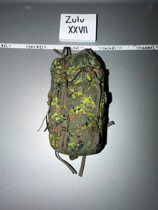 1/6 Scale Modern Era German Flecktarn Tactical Backpack