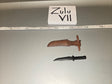 1/6 Scale WWII US Bayonet and Scabbard - Zulu VII