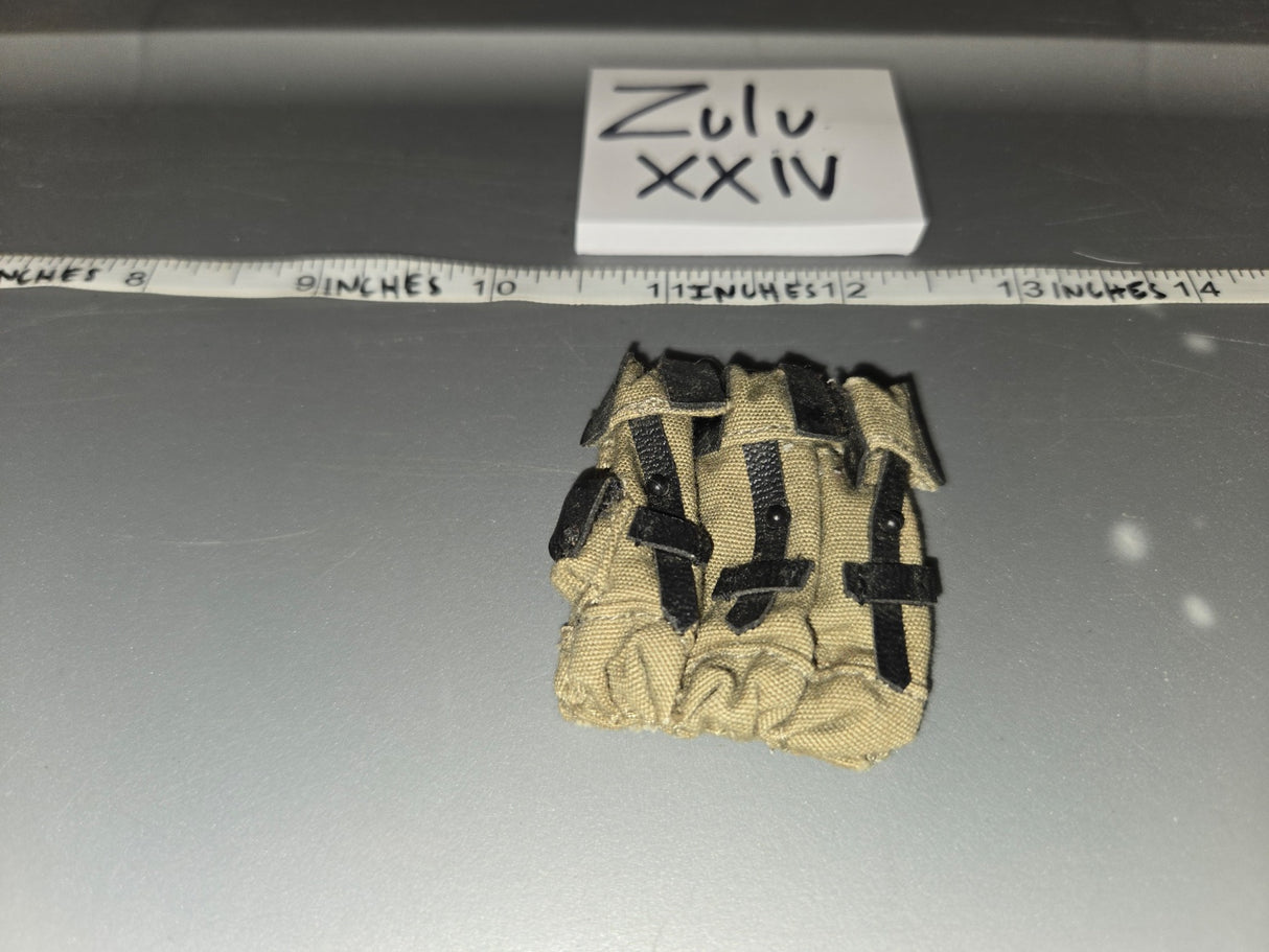 1/6 Scale WWII US Army Triple Magazine Pouch