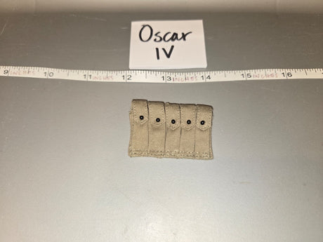 1/6 Scale WWII US Thompson Magazine Pouch - Oscar IV