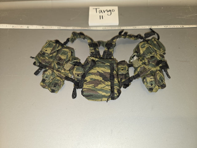1/6 Scale Vietnam Era Tiger Stripe Chest Rig - Tango II