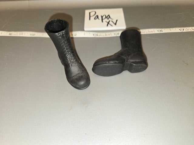 1/6 Scale WWII German Lace-Up Combat Boots - Papa XV