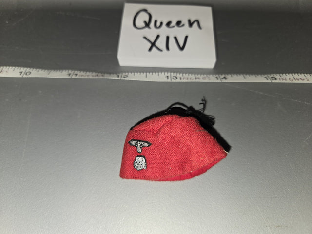 1/6 Scale WWII German Waffen Red Field Cap - Queen XIV