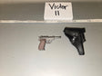 1/6 Scale WWII German Walther P38 Pistol and Holster - Victor II