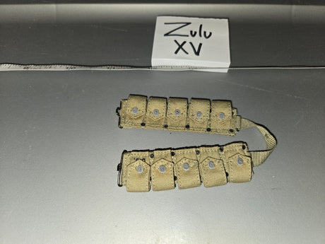 1/6 Scale WWII US M1 Garand Ammunition Web Belt Set
