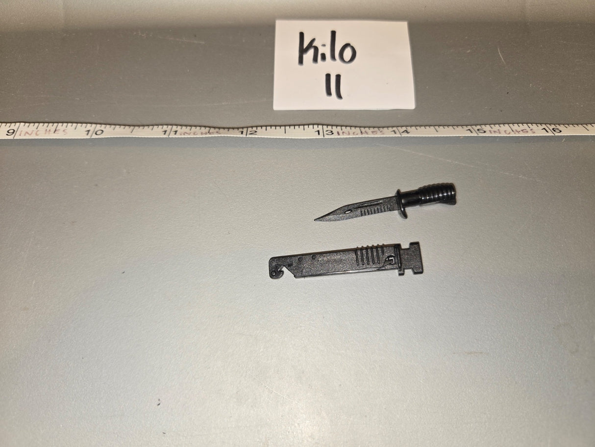 1/6 Scale Modern Era M9 Bayonet and Scabbard - Kilo II