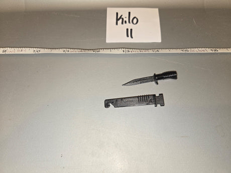 1/6 Scale Modern Era M9 Bayonet and Scabbard - Kilo II