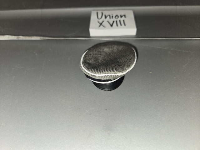 1/6 Scale WWII German Officer Visor Cap - Union XVIII