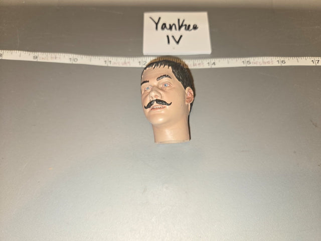 1/6 Scale Male Head Sculpt with Mustache - Yankee IV
