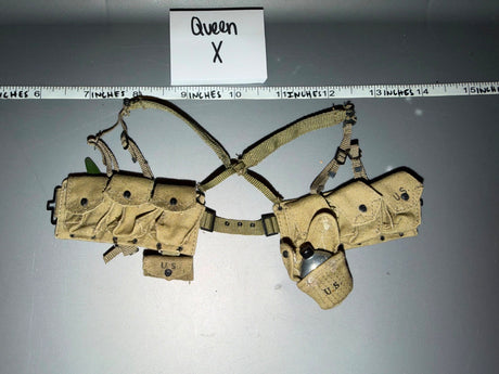 1/6 Scale WWII US Army Web Gear Set - Queen X