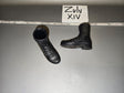 1/6 Scale Modern Era Black Combat Boots - Zulu XIV