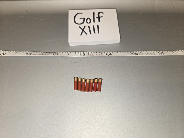 1/6 Scale Modern Shotgun Shell Lot - Golf XIII