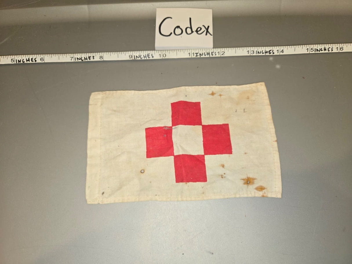 1/6 Scale WWII Red Cross Medical Arm Band - Codex