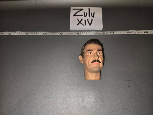 1/6 Scale WWII German Head Sculpt with Mustache - Zulu XIV
