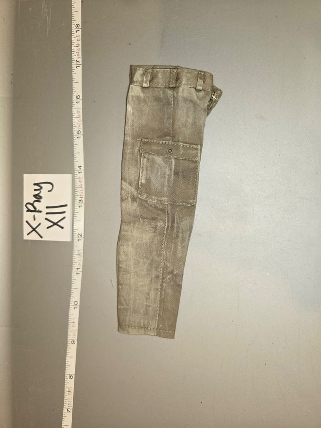 1/6 Scale WWII German Tan Cargo Pants - X-Ray XII