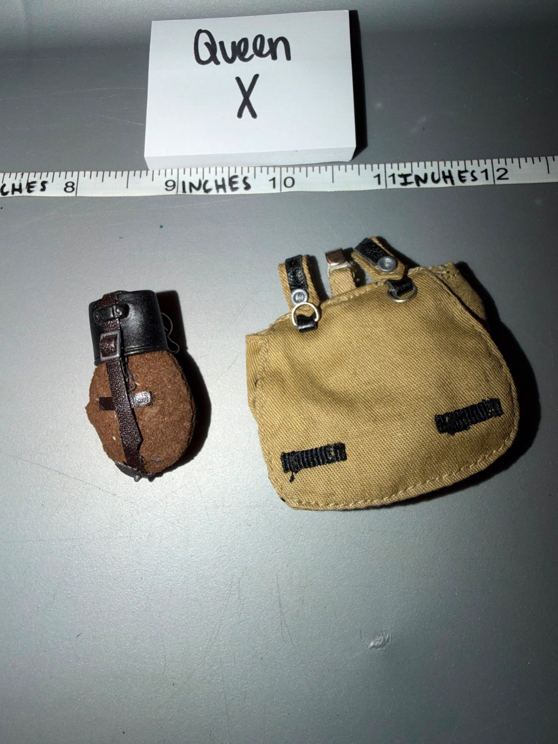 1/6 Scale WWII US Canteen and Pouch Set - Queen X