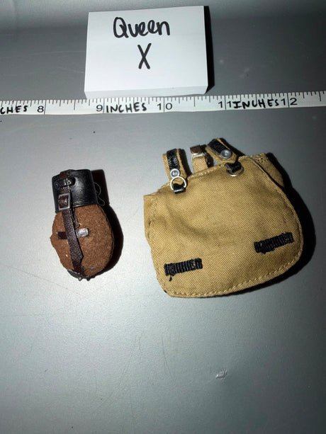 1/6 Scale WWII US Canteen and Pouch Set - Queen X
