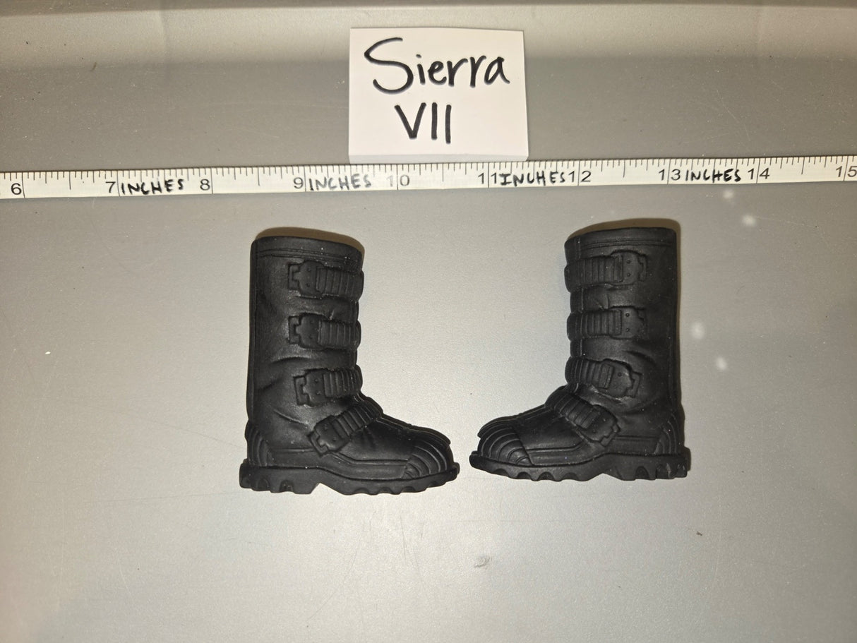 1/6 Scale Modern Era Motocross Racing Boots - Sierra VII