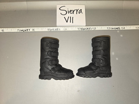 1/6 Scale Modern Era Motocross Racing Boots - Sierra VII