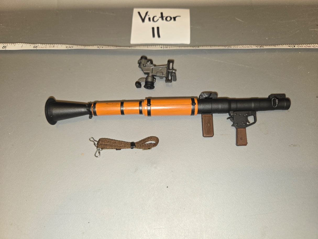 1/6 Scale Modern Era Russian RPG-7 Antitank Rocket Launcher with Scope and Sling - Victor II
