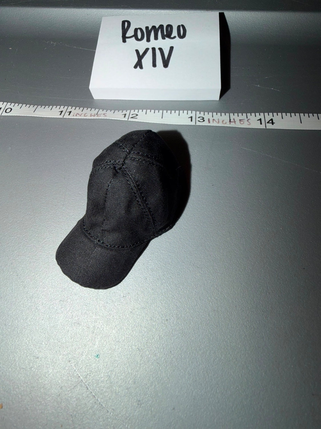 1/6 Scale Modern Black Baseball Cap