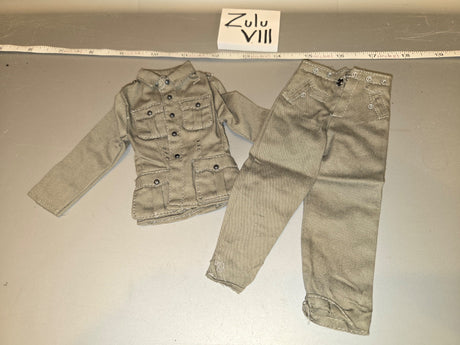 1/6 Scale WWII German Field Uniform Set - Zulu VIII