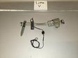 1/6 Scale Modern Era US Soldier Web Belt with M16 Bayonet, Radio Pouch, Ammunition Pouches, and Headset - Lima V