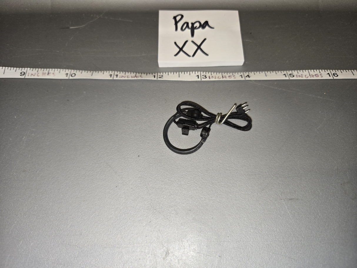 1/6 Scale Modern Era Headset with Push-to-Talk Cable - Papa XX