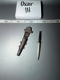 1/6 Scale WWII British Fairbairn-Sykes Fighting Knife and Scabbard