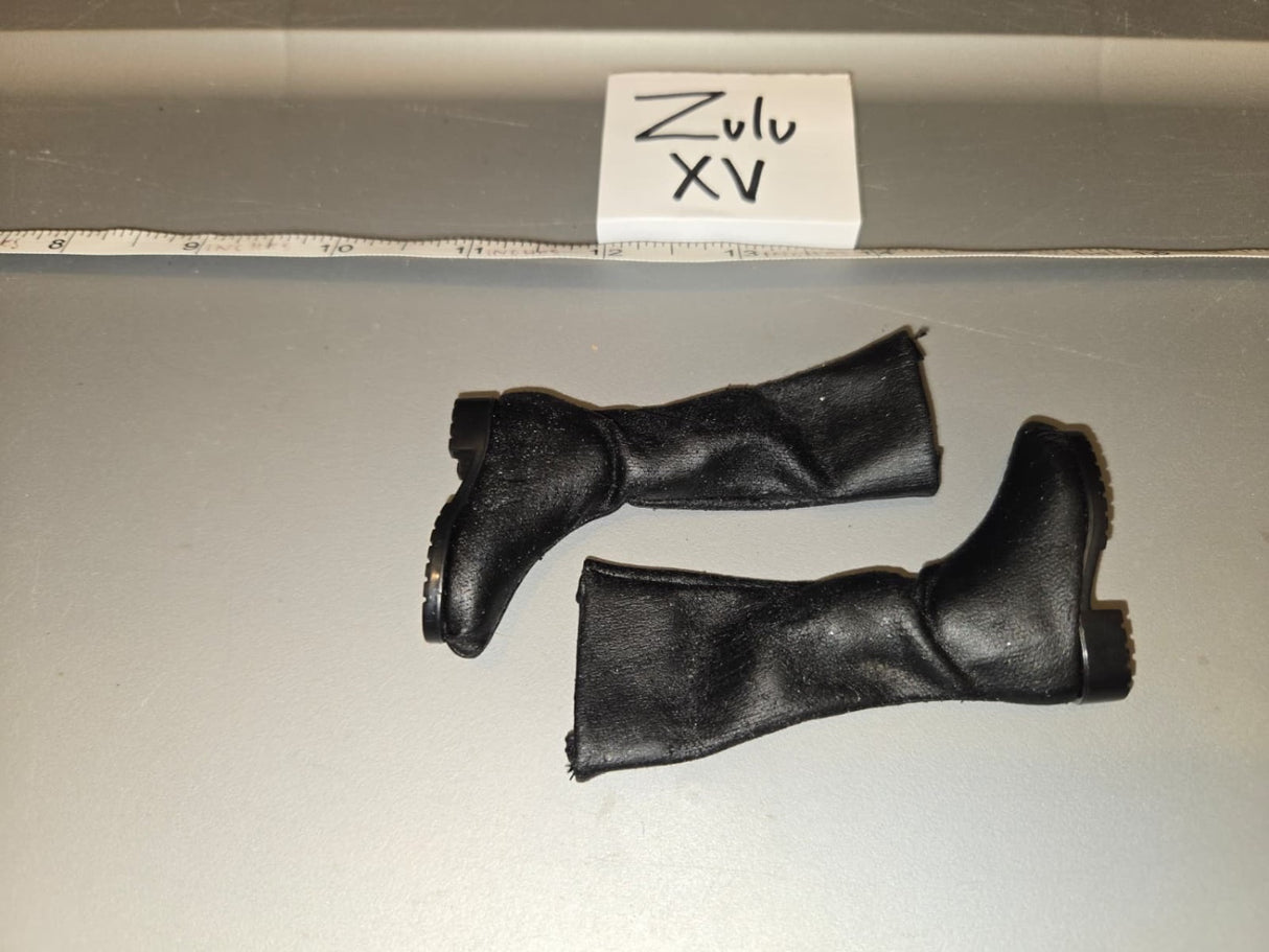 1/6 Scale WWII German Tall Black Boots