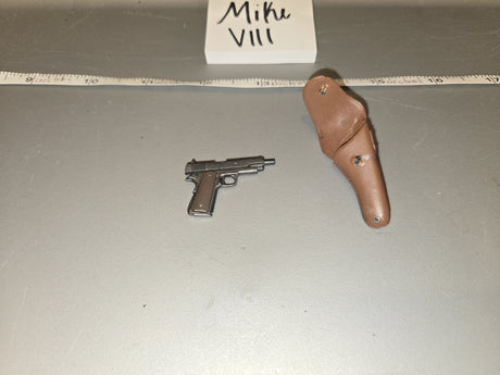1/6 Scale WWII US M1911 Pistol and Holster - Mike VIII