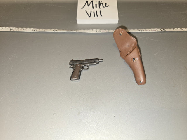 1/6 Scale WWII US M1911 Pistol and Holster - Mike VIII