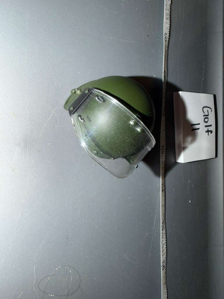 1/6 Scale Modern Era Riot Control Helmet with Face Shield - Golf II
