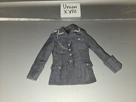 1/6 Scale WWII German Grey Officer Tunic with Aiguillette - Union XVIII