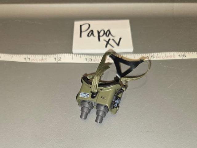 1/6 Scale Modern Era Military AN/PVS-31 Binocular Night Vision Goggles - Papa XV